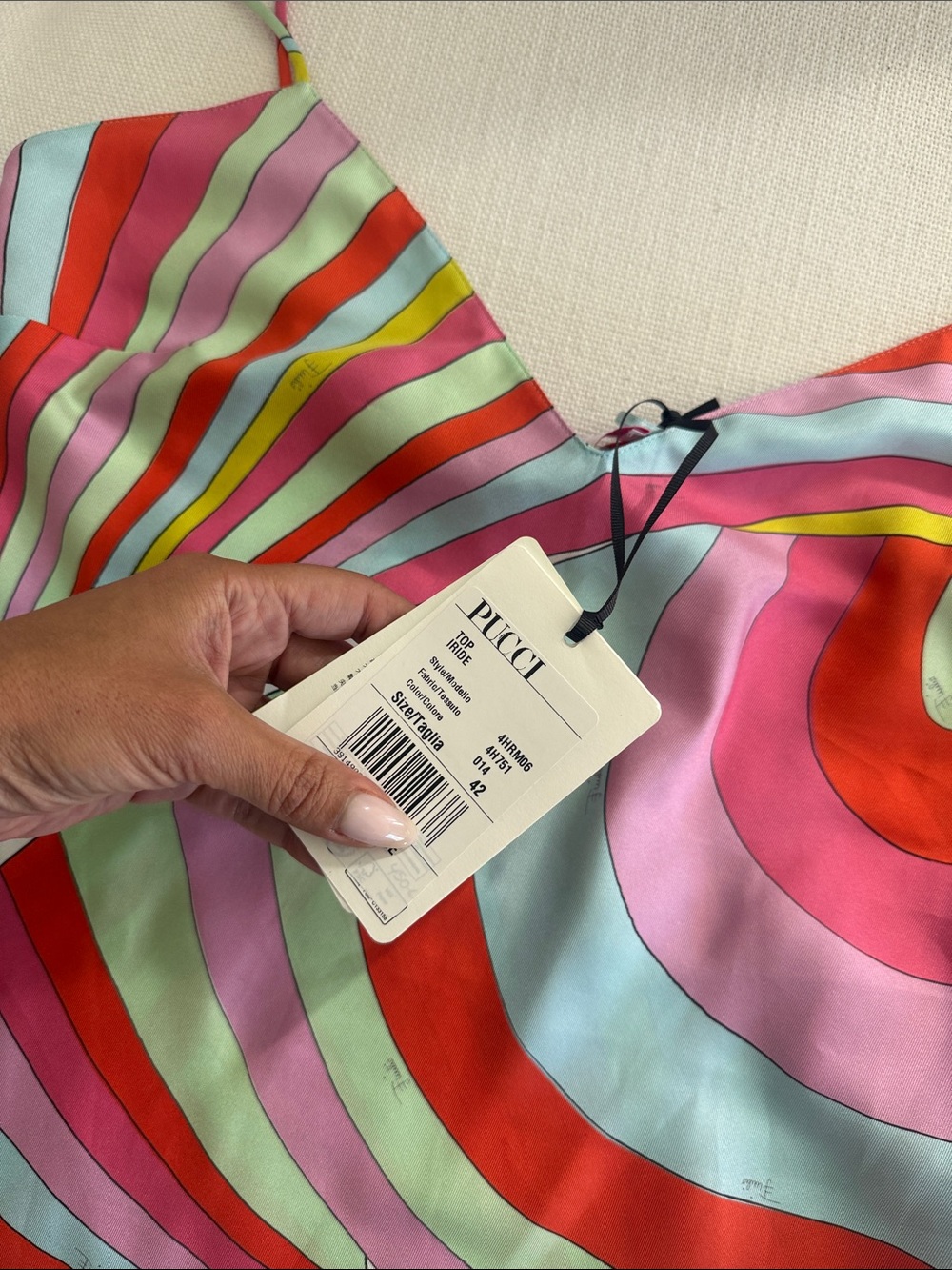 NWT - Pucci Silk Tank Top - Picture 4 of 6